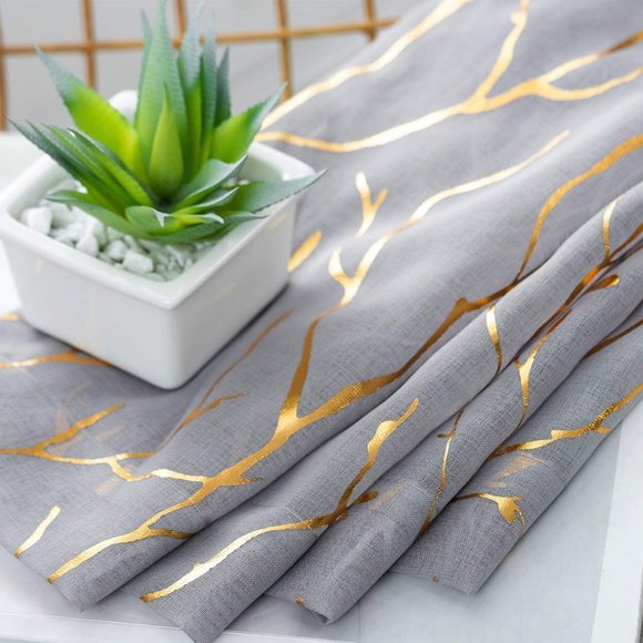 NWOB - Sheer Tree Branch Curtains - 52" x 63" Inch - 2 Panels - Picture 2 of 6